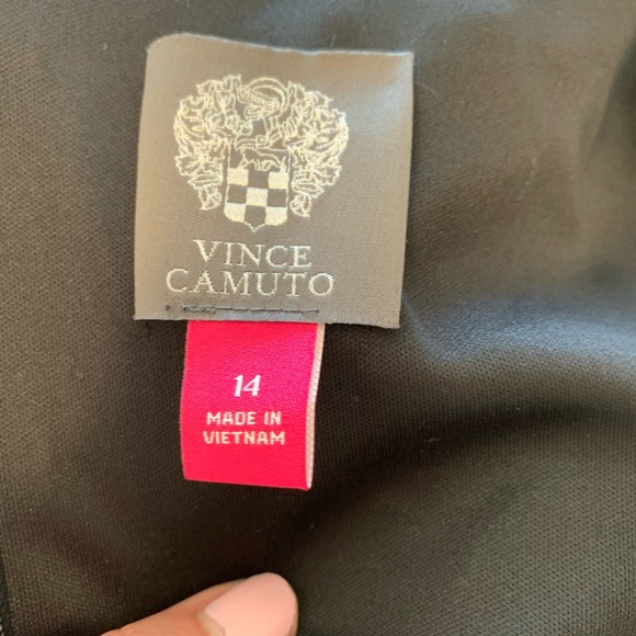 NWT Vince Camuto black floral dress - Picture 6 of 6